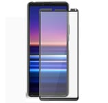 Sony Xperia 10 III Glass Screen Protector Full Cover (Black) Flat Black