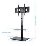 3 Height Adjusted Levels TV Stand With Cantilever Bracket Supports 26 - 65" Inch