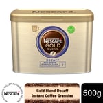 Nescafe Gold Blend Decaff Instant Coffee Granules 500g or 200 Sachets