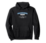 Indoor Cycling Coach Definition Funny Indoor Bike Pullover Hoodie