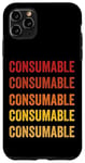 Coque pour iPhone 11 Pro Max Définition du consommable, consommable