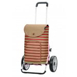 Andersen Shoppingvagn Royal Eske 25 cm hjul kullager - Röd