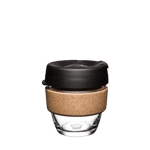 KeepCup Brew - Cork Black , 8oz (225ml)