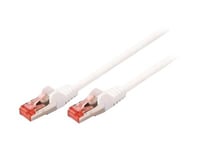 Nedis - Patchkabel - Rj-45 (Hane) Till Rj-45 (Hane) - 3 M - Sftp - Cat 6 - Vit
