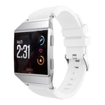 Fitbit Ionic Mjukt silikon klockband - Vit