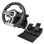 X Rocker XR Racing Steering Wheel Simulation with Floor Pedals, 180 Degree Driving Controller, Gear Shift and Vibration Feedback, for PS4 / Xbox One / PC / Nintendo Switch Gaming