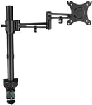 ThingyClub® Adjustable Aluminium Universal Full Motion Desk Mount Arm Stand Bracket (SINGLE MONITOR ARM)
