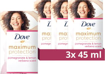 Dove Maximum Protection Pomegranate & Lemon Verbena Anti-perspirant Cream Stick
