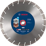 Bosch Accessories 1x Disques à tronçonner diamantés Expert MultiMaterial (pour Béton, Ø 300 mm, Accessoires Scie circulaire sur table, Tronçonneuse thermique)