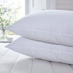 Silentnight Cloud Plus Pillow Pair Luxury Anti Allergy Cotton Cover Pack of 2