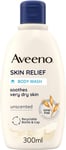 Aveeno Skin Relief Moisturising Body Wash, With Soothing Triple Oat Complex, Su