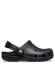 Crocs Kids Classic Clog - Black, Black, Size 13 Younger