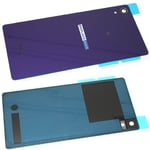 Rear Cover For Sony Xperia Z2 Purple Replacement Compact Battery Camera Lens UK
