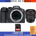 Canon EOS R7 + RF 85mm F1.2 L USM + 1 SanDisk 128GB Extreme PRO UHS-II SDXC 300 MB/s + Guide PDF ""20 techniques pour r?ussir vos photos