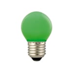 GE grön glödlampa klot E27 15W