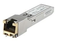 StarTech.com Module de transceiver SFP compatible Cisco GLC-TE - 1000Base-TX (GLCTEST) - Module transmetteur SFP (mini-GBIC) (équivalent à : Cisco GLC-TE) - 1GbE - 1000Base-T - RJ-45 - jusqu'à...