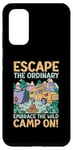 Galaxy S20 Camper Escape The Ordinary Embrace The Wild Camp On Camping Case
