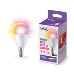 WiZ ampoule Wi-Fi couleur E14, équivalent 40W, 470 lumen, fonctionne avec Alexa, Google Assistant et Apple HomeKit