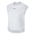 Nike Women’s Court Dry Slam Tank (White) - XS - New ~ 854819 100