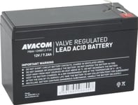 Avacom Avacom Batterier 12V 7,2Ah F2 (Pbav-12V007.2-F2a)