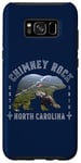 Coque pour Galaxy S8+ NC Black Bear Cheminée Rock State Park Skyline Caroline du Nord