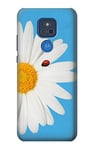 Vintage Daisy Lady Bug Case Cover For Motorola Moto G Play (2021)