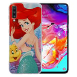 Ariel & Florek #1 Disney cover for Samsung Galaxy A70 - Multicolor