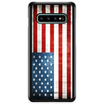 Samsung Galaxy S10 Plus Skal - USA Flagga