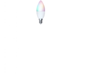 Airam SmartHome ljuslampa, E14, opal, 470 lm, RGBW, WiFi