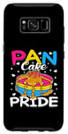 Coque pour Galaxy S8 Pansexual Pride Funny Pan Cake (gâteau à la casserole)