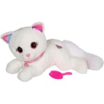 GIPSY TOYS Plysch - Gipsy Toys Cuty Bella Fashionista Cat 30cm Vit Rosa