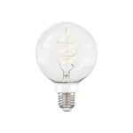 E27 3-Stegs Dimbar Glob95 4W 2200K 300lm Klar LED-Lampa
