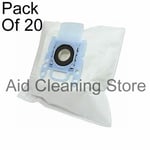 Bosch Hoover Dust Bags GL30 Pro Energy Vacuum Cleaners, Pack 20 + 4 filter