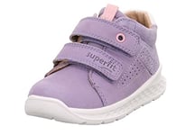 Superfit Girl's Breeze First walking shoes, Purple Pink 8500, 4.5 UK Child