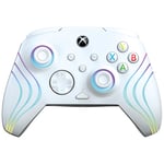 PDP Manette filaire Afterglow Wave: White Pour Xbox Series X|S, Xbox One & Windows 10/11 - Neuf
