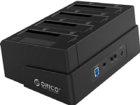 Orico dockningsstation för hårddiskar/SSD:er, 2,5''/3,5'', USB 3.0, SATA med klonfunktion (svart)