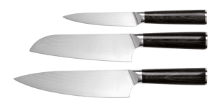 Knivset 3 delar