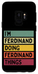 Galaxy S9 I'm Ferdinand Doing Ferdinand Things Funny Personalized Case