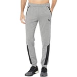 Puma Mens Ready To Go Joggers Track Bottoms Sports Pants - Grey