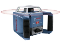 Bosch 0 601 061 800, Roterende laservater, Svart, Blå, 400 m, 0,08 mm/m, 5°, 600 RPM