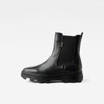 Noxer Chelsea Leather Boots - Black - Women