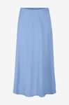 pieces - Kjol pcFranan HW Midi Skirt Noos - Blå