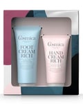 Cosmica Hand Cream Rich & Foot Cream Rich gavesett 75+100 ml