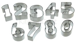 Cookie Pastry Cutter- Number Set- KitchenCraft Numeral for Children Kids