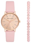Armani Exchange AX7150SET Women's Gift Set (36mm) Rose Gold Watch