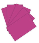 folia Couleur 130 g/m² -Papier à Dessin en Argile-Format A3-50 Feuilles-pour de Nombreux travaux manuels, 10263367, eosine
