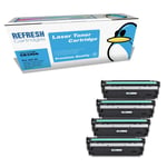 Refresh Cartridges Full Set Value Pack HP 651A Toner Compatible With HP Printers
