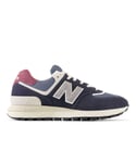 New Balance Mens 574v1 Trainers in Navy Suede - Size UK 9