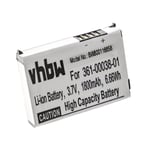 vhbw Li-Ion batterie 1880mAh (3.7V) pour système de navigation GPS Garmin Zumo 210, 210 CE, 220, 600, 650, 665, 665LM 660, 660LM
