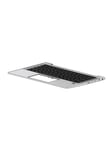 HP 830 G7 - Topcover Keyboard SWE - Bærbar tastatur - til udskiftning - Svensk/finsk